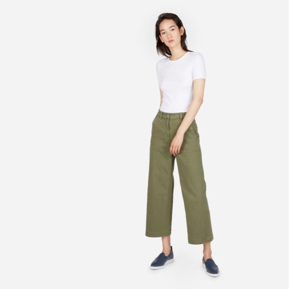 Everlane Navy Blue Slip-On Sneakers - Picture 9 of 10